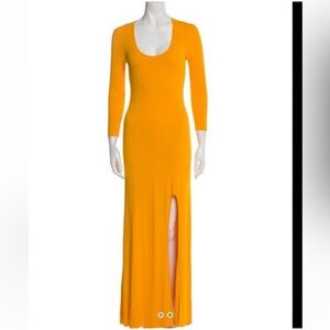 A.L.C. Yellow/orange knit dress